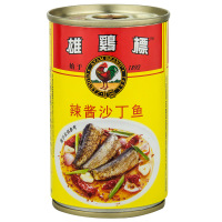 马来西亚馆 雄鸡标/AYAM BRAND 辣酱沙丁鱼罐头 155g*1罐