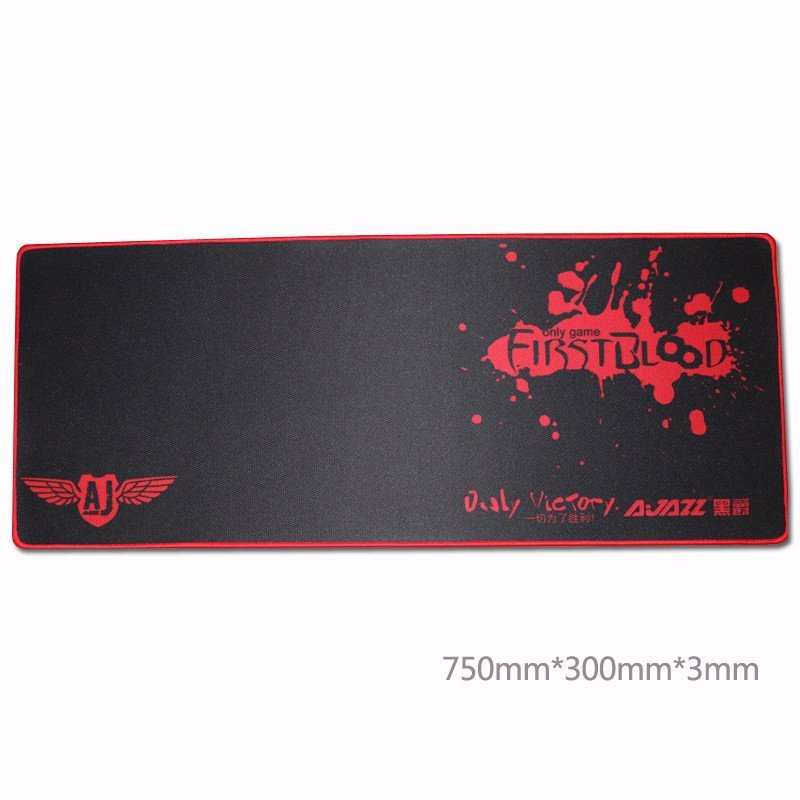 英雄联盟lol cf游戏鼠标垫鼠标垫加厚布垫 多型号可选与外星人金属面鼠标垫 ——黑爵大桌垫750*300