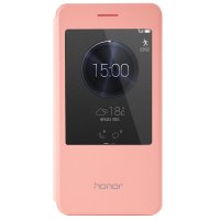 华为/HUAWEI 荣耀畅玩4X保护套智能开窗翻盖皮套 荣耀畅玩4X原装皮套 4X保护壳 智能天窗保护套