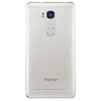 华为 荣耀畅玩5X原装手机壳 磨砂PC透明保护壳 畅玩5X透明保护套 后壳