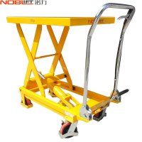 诺力液压升降平台 手动液压物流平台车 模具车 升高台面车 TF50 手推升降叉车 载重500KG升高0.9米