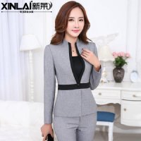 职业套装工衣正装西服韩版时尚休闲修身显瘦OL通勤美容院工作服