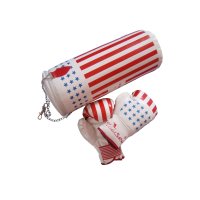 Ruaisen美国儿童沙包拳套套装 儿童拳击沙袋拳击手套套装儿童节礼物2,3.4.5岁沙袋