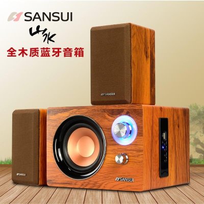 Sansui/山水 GS-6000(11B)无线蓝牙台式电脑多媒体笔记本音箱小低音炮