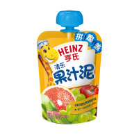 18年11月产亨氏(Heinz)乐维滋清乐2+2果汁泥（苹果白葡萄甘蔗西柚）