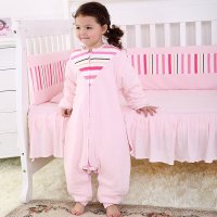 龙之涵 儿童睡袋 婴儿可分腿睡袋宝宝春秋冬季防踢被厚款 可脱袖