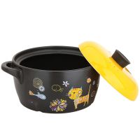 美厨(maxcook) 陶瓷煲养生煲 4.3L砂锅炖锅汤锅 家用明火燃气煲药膳煲 萌小七系列 MCT377