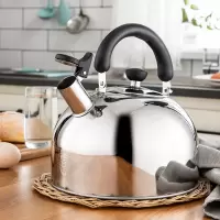 美厨(maxcook) 烧水壶 304不锈钢水壶 3L鸣音热水壶 燃气炉电磁炉通用 乐厨系列