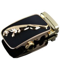 男士皮带头自动扣腰带头男裤带头腰带合金扣头捷豹自动扣头