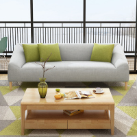 忆斧至家 (YF) 布艺沙发 组合客厅转角 办公沙发 大户型小户型沙发组合 简约现代 可拆洗 北欧风格 日式创意