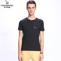 cardanro/卡丹路新品款男士T恤百搭短袖圆领T恤休闲时尚简约男装