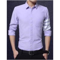 香港骆驼新款男装 春季新款长袖衬衫男商务休闲上衣修身SY1825