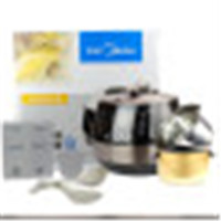 Midea/美的 MY-SS5051P/PSS5051P电压力锅5L智能饭煲高压锅双胆