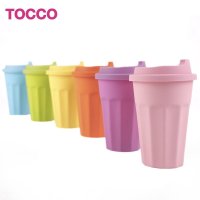 TOCCO防滑暖手陶瓷马克杯带盖硅胶杯子盖带杯盖杯子瓷杯早餐杯