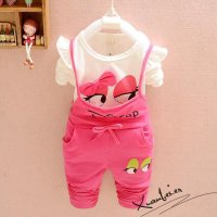 新款女童春装婴幼儿秋季衣服0-1-2-3岁女宝宝长袖纯棉儿童套装