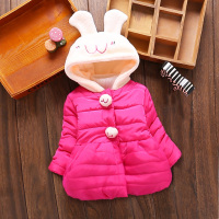包包小象 2016女宝宝冬装女童加厚棉袄外套冬季婴儿童装棉服棉衣1-2-3-4岁
