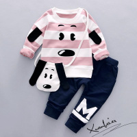 包包小象 婴幼儿春秋男宝宝童装儿童0-1-2-3岁秋季4周岁男童套装秋装衣服潮