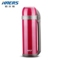 哈尔斯 1.8L不锈钢家用保温壶户外 旅行壶广口壶真空 车载保温壶 送背带