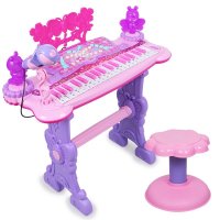 鑫乐（xinle）儿童电子琴女孩男孩益智启蒙玩具2-8岁小孩宝宝儿童音乐琴 电商简易版