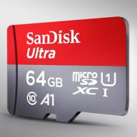 闪迪（Sandisk）64GB TF卡MicroSD 读100MB/s A1 CLASS10高速手机内存存储卡 64g