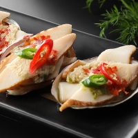 谷源道 新鲜蒜蓉粉丝鲍鱼切片280g/袋 海鲜烧烤食材 加热即食 海鲜水产