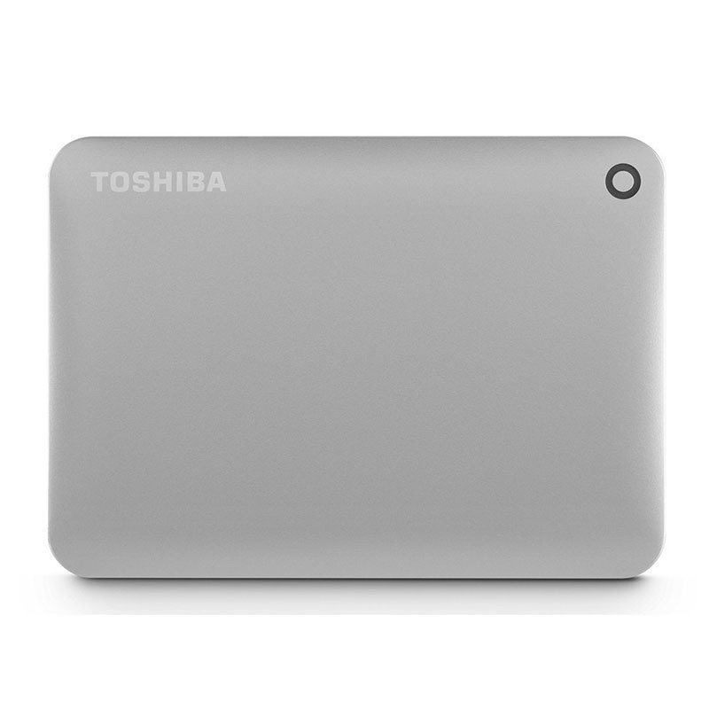 东芝（TOSHIBA）V8 CANVIO高端分享系列2.5英寸 USB3.0移动硬盘 2T 尊贵金