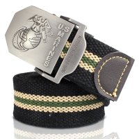 PaulOne宝德龙 宝德龙系列户外运动军用品帆布皮带 户外腰带 均码 买一送一