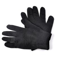 PaulOne 安全防割手套 劳保手套 登山保暖手套钢丝保护手套5级钢丝战术手套ST008
