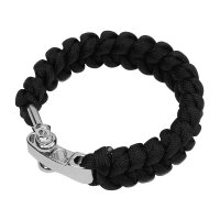 paulone户外伞绳手链 应急求生手链 救生绳 手镯 伞绳手工编制ss1001