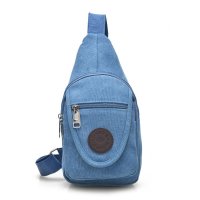 BAKMK芭卡玛卡 大容量男士胸包 时尚潮流男帆布包男包包2035