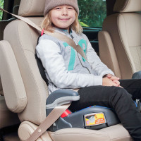Graco葛莱 儿童汽车安全座椅简易版增高垫 4-12岁 安全带固定 适合体重15KG-36KG
