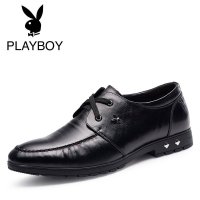 花花公子简约休闲鞋男英伦商务男皮鞋复古尖头正装男皮鞋潮153-323507