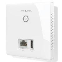 TP-LINK TL-AP303I-POE入墙式ap POE供电86型USB接口面板式无线AP