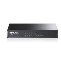 TP-LINK 8口POE交换机 带4口POE供电 TL-SF1008P无线AP供电交换