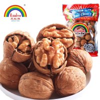 【天虹牌盐焗笑口核桃500g袋】云南特产琥珀手剥薄皮开口合桃坚果