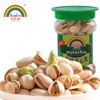 【天虹牌原味开心果 155g罐】手剥无漂白无盐坚果休闲零食