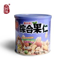 天兴隆 豆果子什锦果仁208g*3罐休闲办公室零食品综合果仁 混合坚果仁特产节日礼品