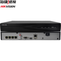 海康威视 DS-7804NB-K1/4P 4路单盘位网络硬盘录像机 支持POE供电 H.265编码存储减半