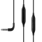 魅族(MEIZU) EP2X耳机 原装耳机 半入耳式通用耳机（珍珠黑）