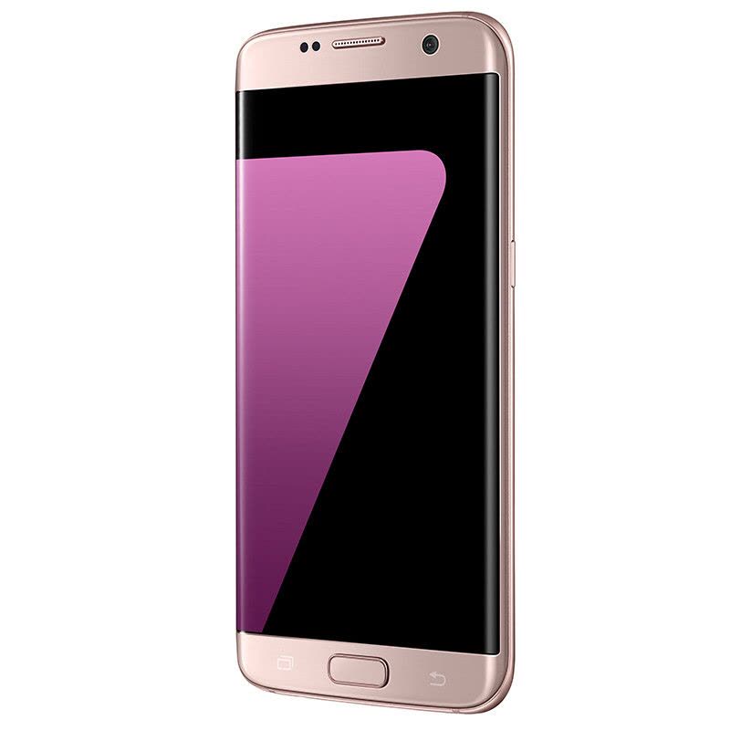 三星 Galaxy S7 edge（G9350）32GB版 莹钻粉色 全网通4G手机 移动联通电信4G手机 双卡双待图片