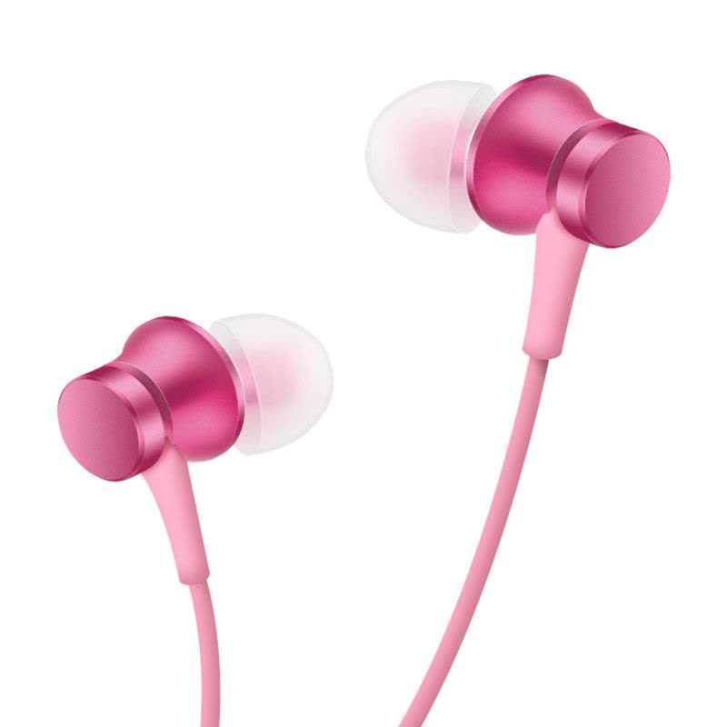 小米（MI）活塞耳机清新版 银色 入耳式线控手机耳机图片