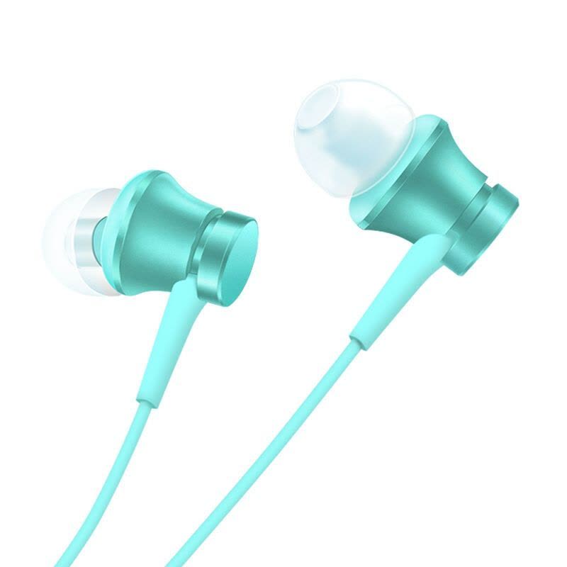 小米（MI）活塞耳机清新版 银色 入耳式线控手机耳机图片