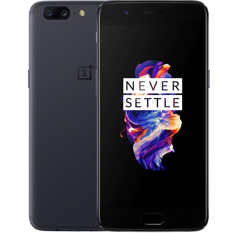 一加手机5 (A5000) OnePlus 5 6GB+64GB 月岩灰色 全网通 双卡双待 移动联通电信4G手机图片