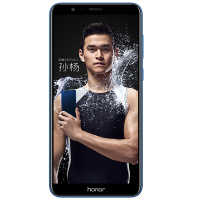 华为/荣耀(honor) 畅玩7X 尊享版 全网通 4GB+128GB 极光蓝色 移动联通电信4G手机