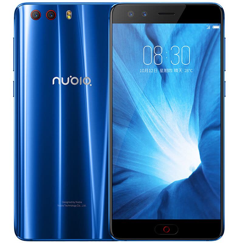 努比亚(nubia) Z17miniS 小牛8 全网通 6GB+64GB 深海蓝 移动联通电信4G手机 双卡双待图片