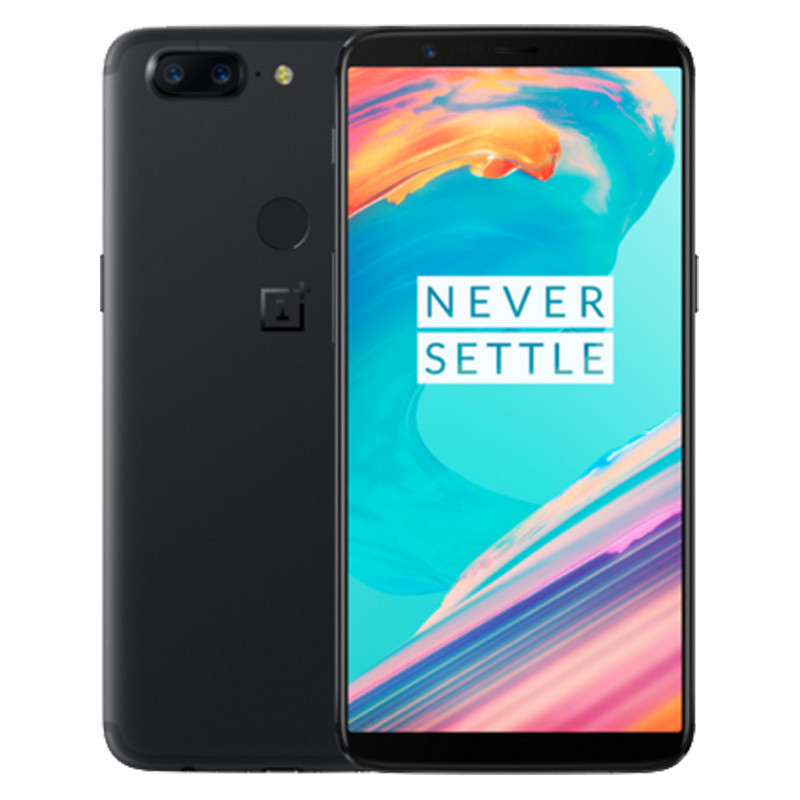 一加手机5T（A5010）OnePlus 5T 6GB+64GB 星辰黑色 全网通 双卡双待 移动联通电信4G手机