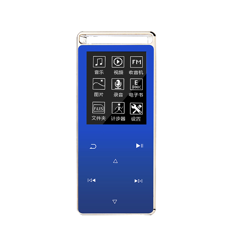紫光电子(UNISCOM)MP3学生 运动金属蓝牙无损音乐播放器有屏跑步HIFI触摸屏录音笔1.2英寸-3.5英寸