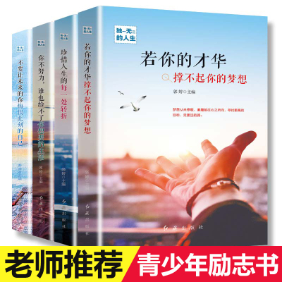 全4册 若你的才华撑不起你的梦想 珍惜人生的每一处转折 你不努力,谁也给不了你想要的生活 不要让未来的你悔恨此刻的自己