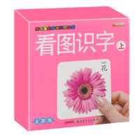 看图识字卡片 学龄前儿童用 全脑记忆婴儿幼儿园宝宝3-6岁无图基础识字闪卡启蒙早教黑白卡0-3岁认字