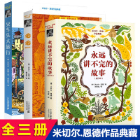 正版米切尔恩德的书全套3册 永远讲不完的故事毛毛新译本火车头童话作品集书籍少儿读物获奖儿童文学幻